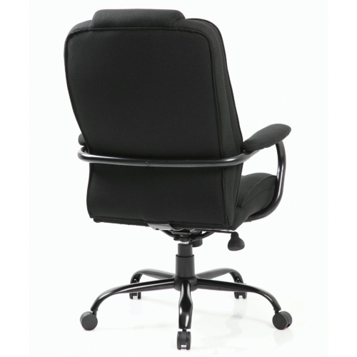 Кресло руководителя Brabix Premium Heavy Duty HD-002 до 200 кг, ткань, черное 531830 фото 6